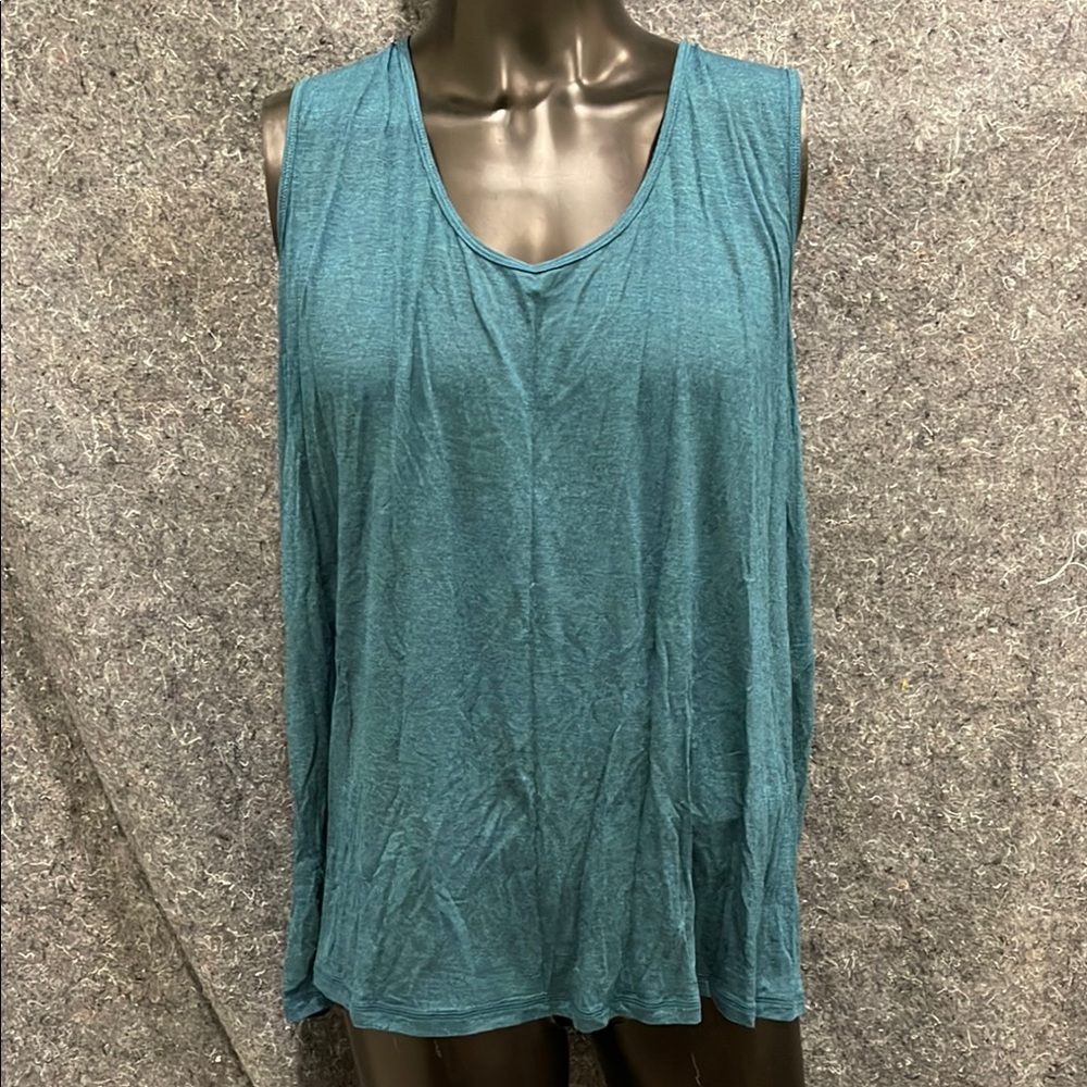 NEW Shape ActiveWear WOMENS 3X Everglade Sleeveless Workout Motion Tank Top